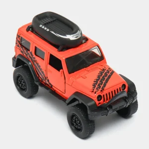 JEEP 4x4 Metal Collectible Car 1:36 Scale Orange
