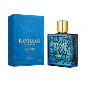 RAYHAAN Pacific Eau de Parfum Spray for Men, 100ml - Fresh & Energizing Scent