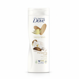 Dove Essential Nourishment Body Lotion, 400 ml (Shea Butter and Warm Vanilla)
