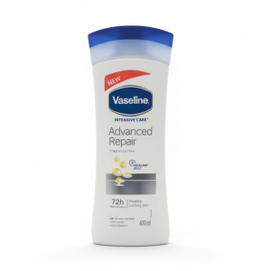 Vaseline Derma Care Advanced Repair Body Lotion, For Sensitive, Dry Skin, Non Greasy, Long Lasting Moisturisation, 400 ml