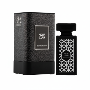 Flavia Noir Cuir